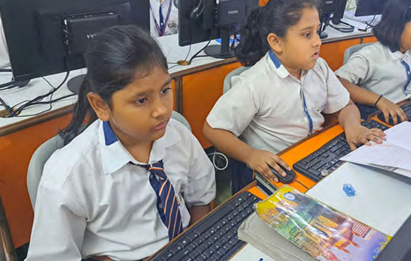 Science and computer labs - CBSE school in Lakhimpur
